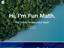 Tablet Screenshot of funformath.com